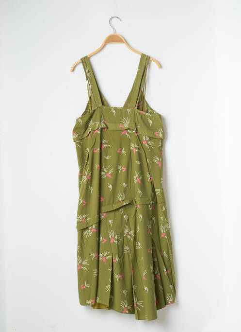 Robe mi-longue vert COTELAC pour femme
