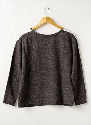 Sweat-shirt  manches longues gris BENSON & CHERRY femme