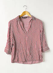 Blouse rouge BERSHKA pour femme seconde vue