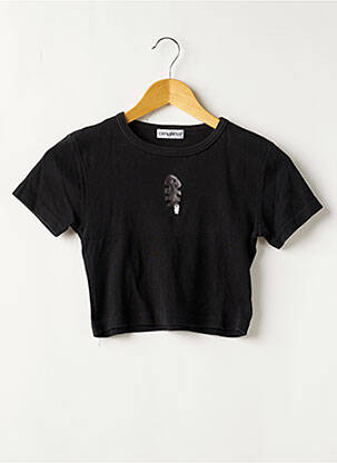 T-shirt noir DIPLODOCUS pour femme