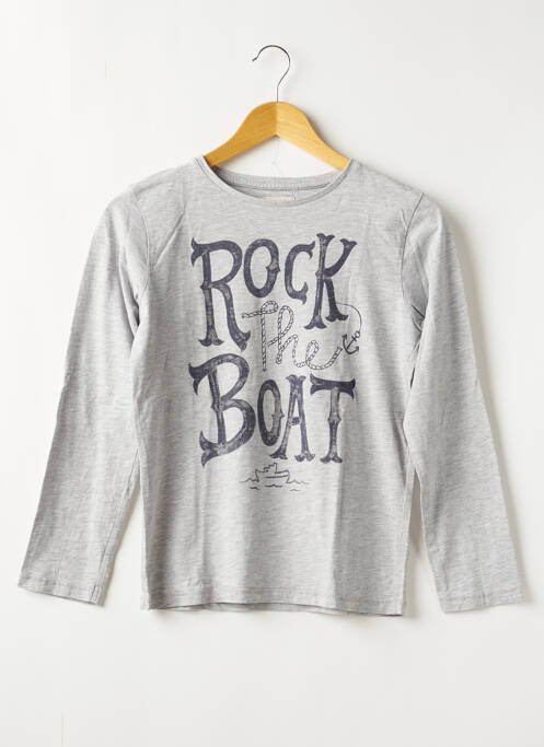 T-shirt gris SANS MARQUE pour garçon