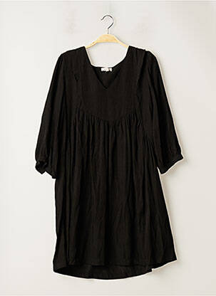 Robe mi-longue noir GRACE & MILA pour femme