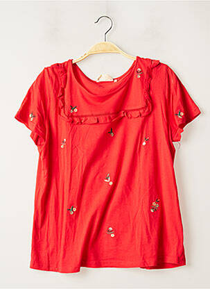 T-shirt rouge CHERRY PARIS pour femme