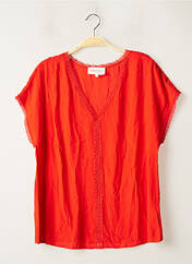 T-shirt rouge SUD EXPRESS pour femme seconde vue