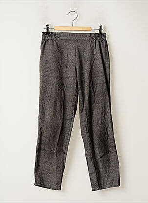 Pantalon droit stretch taille normale gris LPB femme