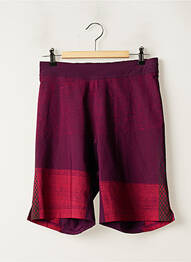 Bermuda taille élastique taille normale violet ADIDAS femme