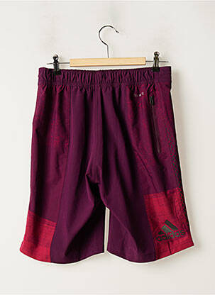 Bermuda taille élastique taille normale violet ADIDAS femme