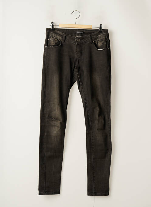 Pantalon slim gris PLACE DU JOUR pour homme