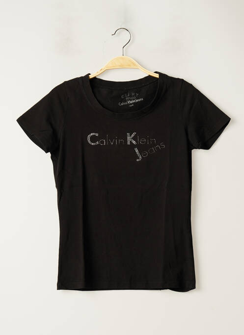 T-shirt noir CALVIN KLEIN pour femme