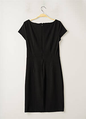 Robe mi-longue fermeture zippée au dos manches courtes noir PENNYBLACK femme