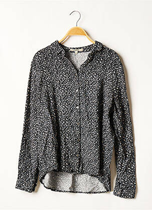 Chemisier coupe droite manches longues gris GARCIA femme
