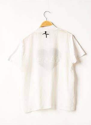 T-shirt imprimé fantaisie manches courtes blanc TWIN-SET SIMONA BARBIERI femme
