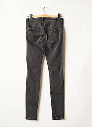Jeans coupe slim taille basse taille basse noir ONE STEP femme