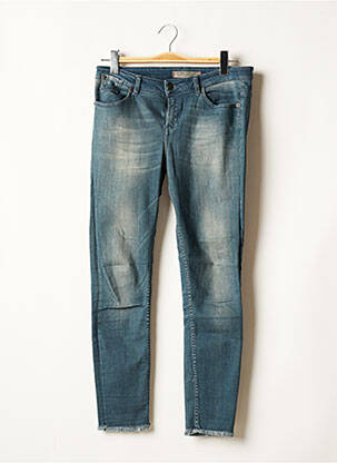 Jeans coupe slim bleu IKKS pour femme