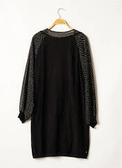 Robe mi-longue noir TREND BY CAPTAIN TORTUE pour femme seconde vue