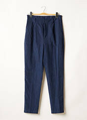 Pantalon chino bleu WOMAN BY GEMO pour femme seconde vue