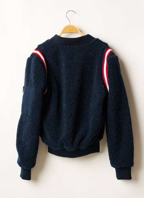 Blouson bleu TEDDY SMITH pour femme