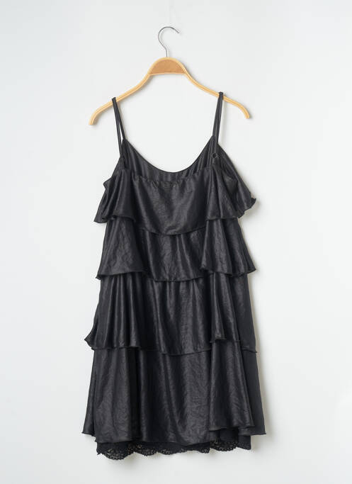 Robe mi-longue noir IKKS pour femme
