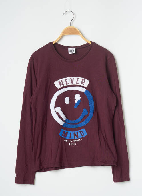 T-shirt marron IKKS pour garçon