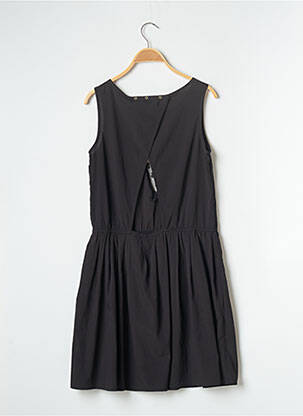 Robe courte coupe fluide sans manche noir SCHOOL RAG femme
