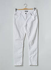 Pantalon slim blanc MONOPRIX pour femme seconde vue