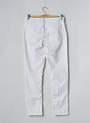 Pantalon slim blanc MONOPRIX pour femme seconde vue
