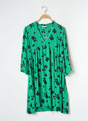 Robe courte vert GRACE & MILA pour femme