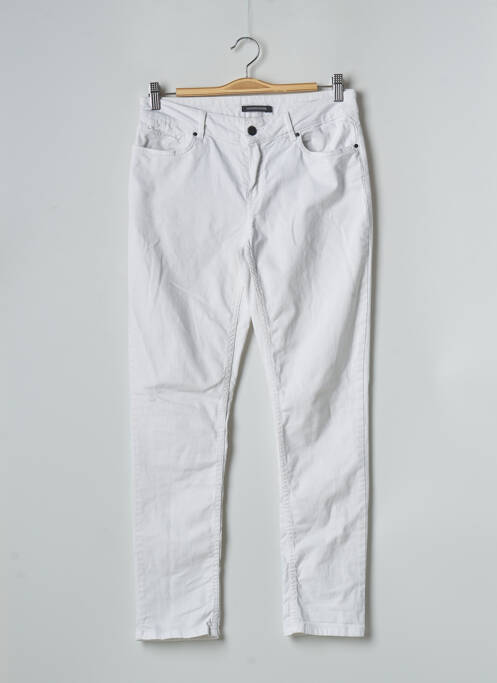 Pantalon slim blanc MONOPRIX pour femme