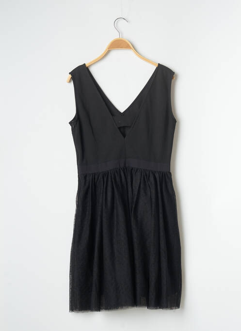 Robe mi-longue noir NAF NAF pour femme
