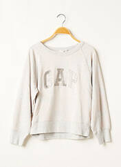 Sweat-shirt gris GAP pour femme seconde vue