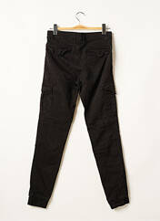 Pantalon cargo noir ICONO pour femme seconde vue