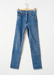 Jeans coupe slim stretch bleu C17 fille