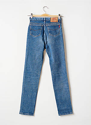 Jeans coupe slim stretch bleu C17 fille
