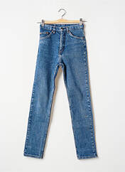 Jeans coupe slim bleu C17 pour fille seconde vue
