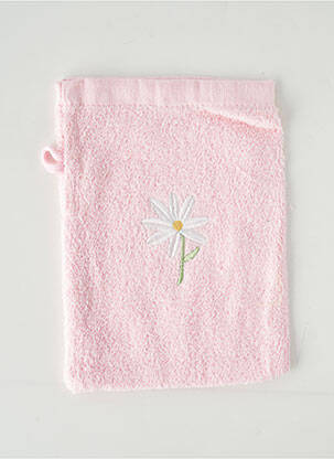Serviette / gant rose SANS MARQUE pour femme