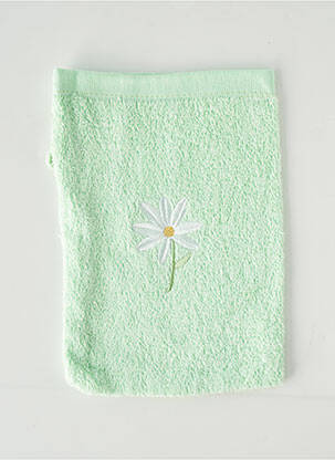 Serviette / gant vert SANS MARQUE pour femme