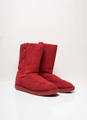Bottines/Boots rouge ILARIO FERUCCI pour femme seconde vue