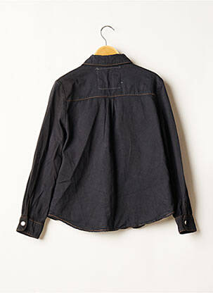 Veste casual col chemisier bleu BERENICE femme