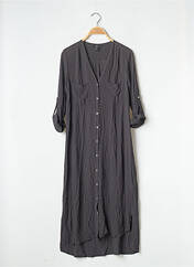 Robe mi-longue gris H&M pour femme seconde vue