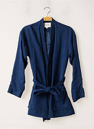 Veste casual coupe cintrée bleu LES PETITES... femme