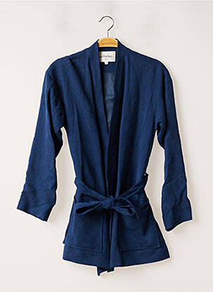 Veste casual coupe cintrée bleu LES PETITES... femme