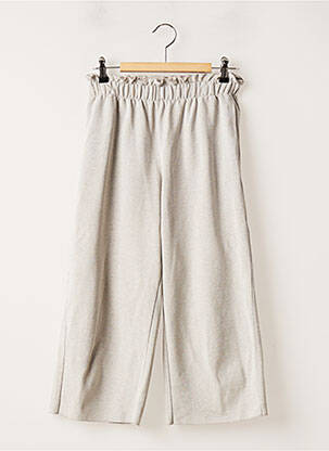 Pantacourt stretch taille normale gris SANS MARQUE femme