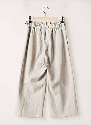 Pantacourt stretch taille normale gris SANS MARQUE femme