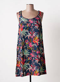 Robe courte sans manche sans manche bleu BANANA MOON femme