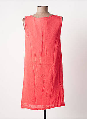 Robe courte sans manche sans manche rose BANANA MOON femme