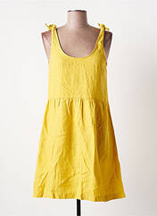 Robe courte jaune BANANA MOON pour femme seconde vue