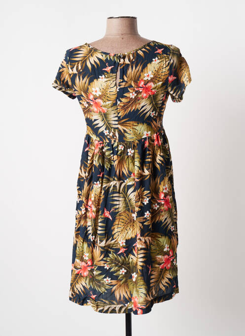 Robe courte bleu BANANA MOON pour femme