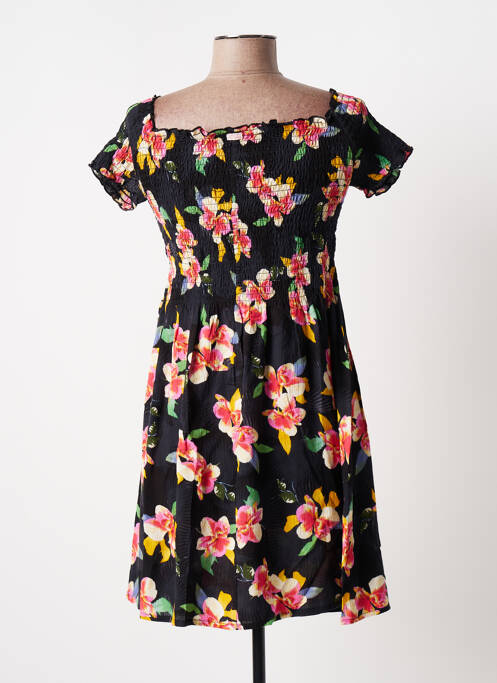 Robe courte noir BANANA MOON pour femme