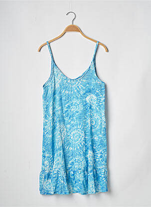 Robe de plage fines bretelles bleu BANANA MOON femme