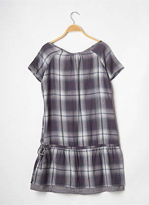Robe courte manches courtes manches courtes bleu BANANA MOON femme